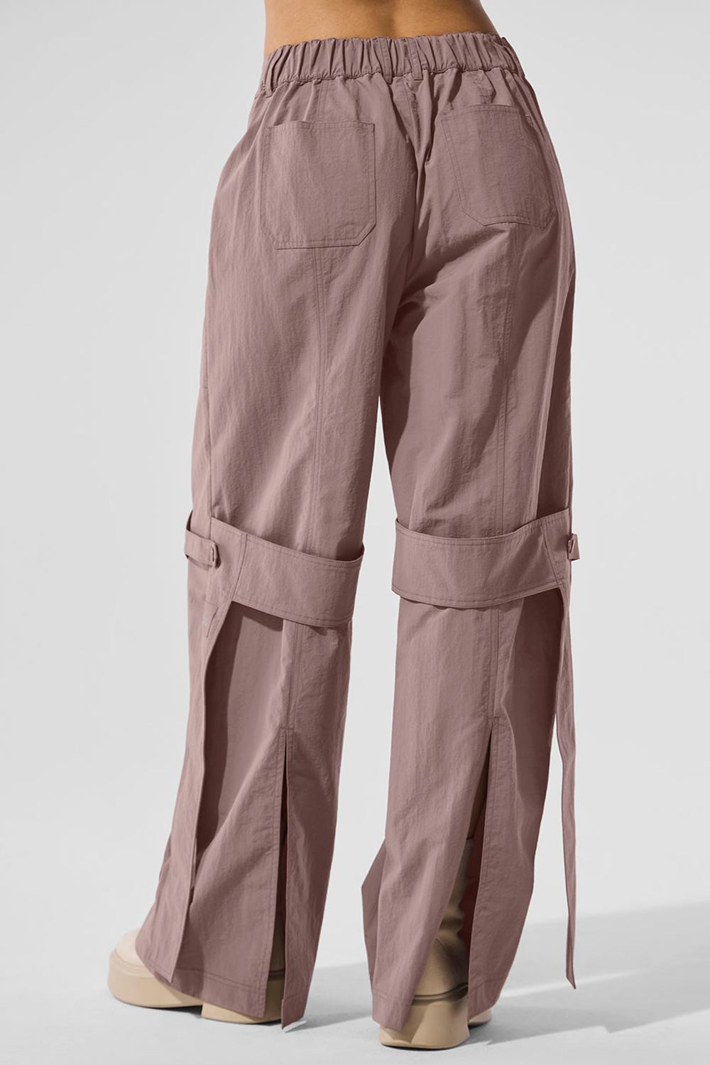 Mushroom Women Alo Yoga High-Waist Voyager Pant | Australia  80143-HAQN