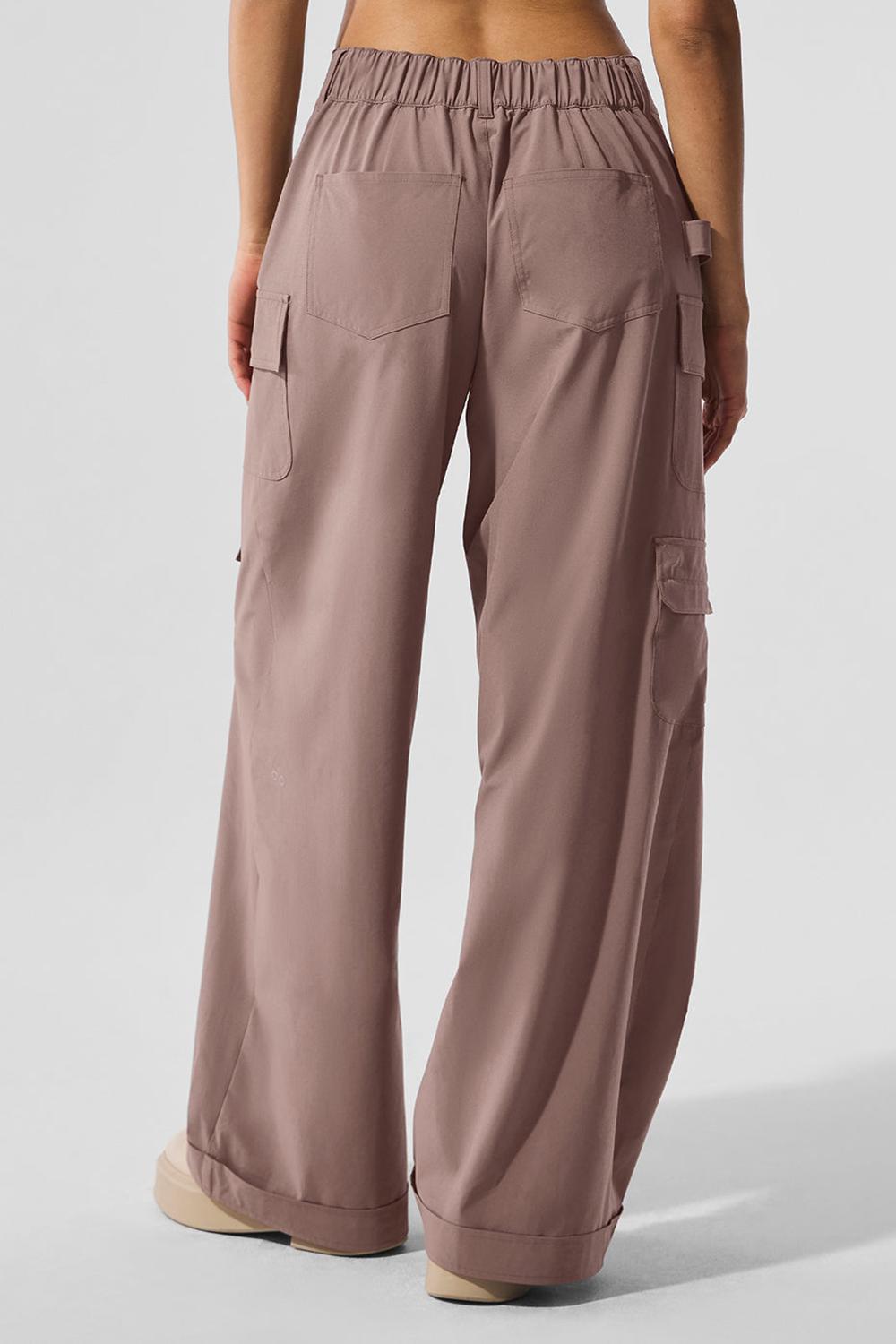 Mushroom Women Alo Yoga Workwear Cargo Pant | Australia  82065-RGVW
