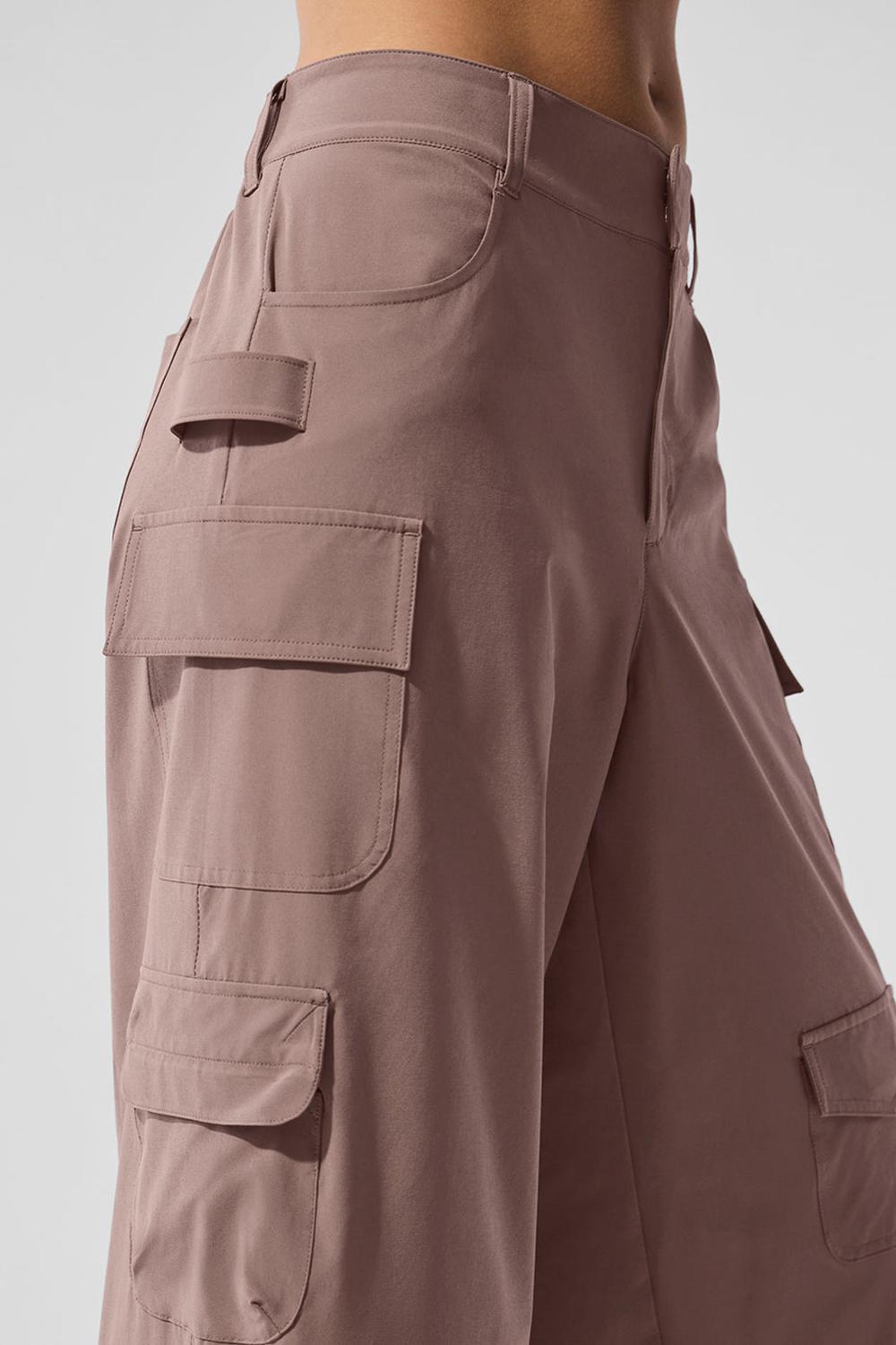 Mushroom Women Alo Yoga Workwear Cargo Pant | Australia  82065-RGVW