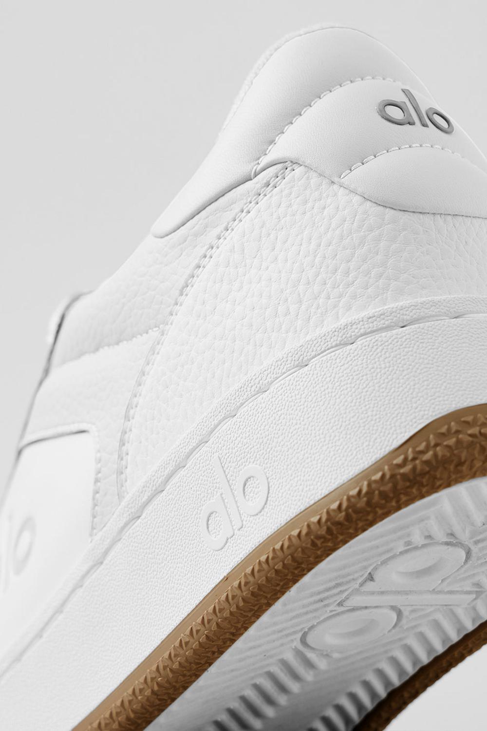 Natural White / Gum Men Alo Yoga Recovery Mode Sneaker | Australia  05293-NMLS