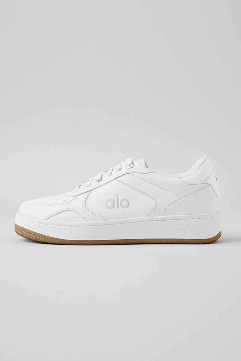Natural White / Gum Men Alo Yoga Recovery Mode Sneaker | Australia  05293-NMLS
