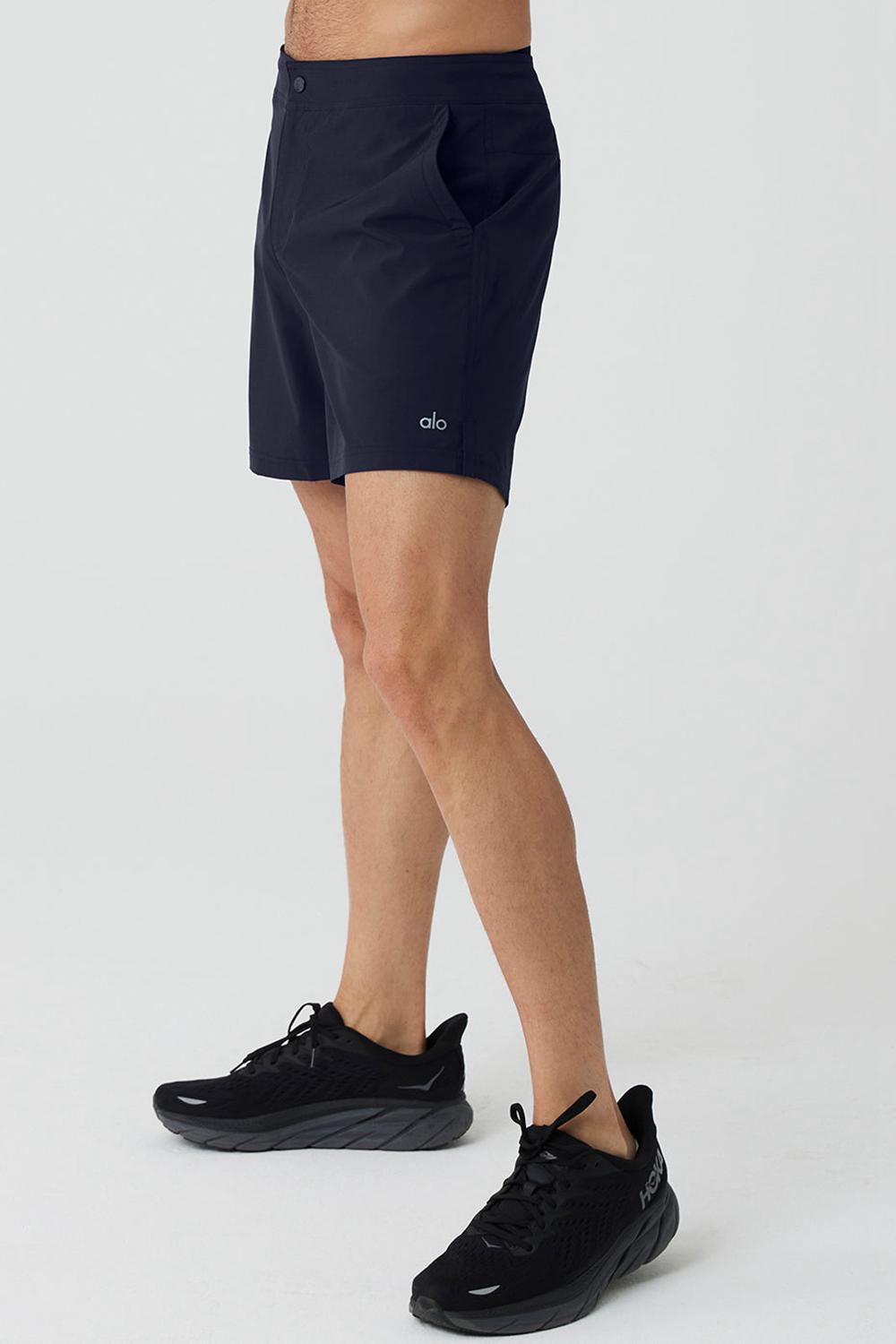 Navy Men Alo Yoga 7'' Sport Short | Australia  49078-DFAC