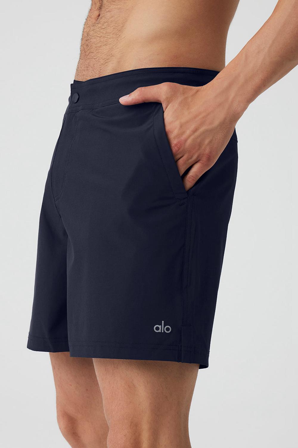 Navy Men Alo Yoga 7'' Sport Short | Australia  49078-DFAC