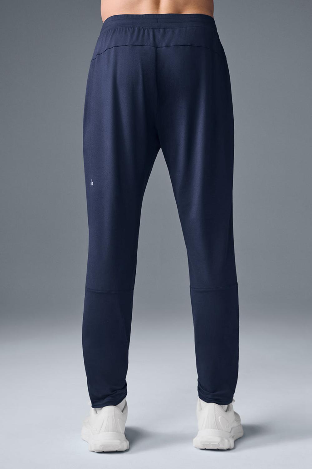 Navy Men Alo Yoga Conquer React Performance Pant | Australia  32890-OZTJ