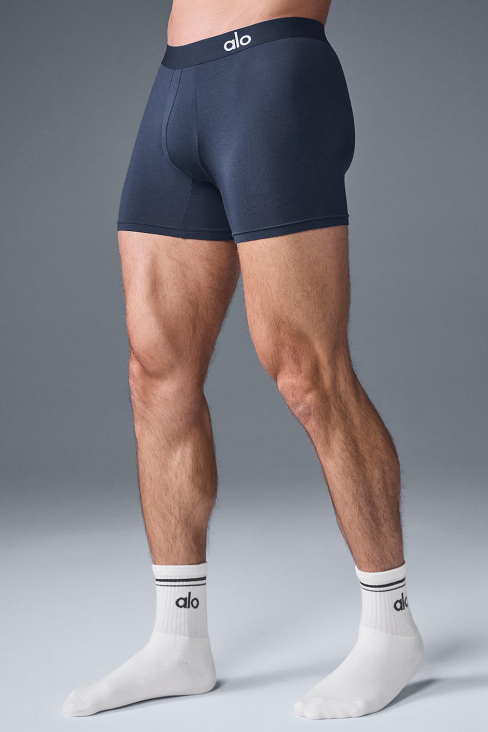Navy Men Alo Yoga Day and Night Boxer | Australia  36125-QXJR