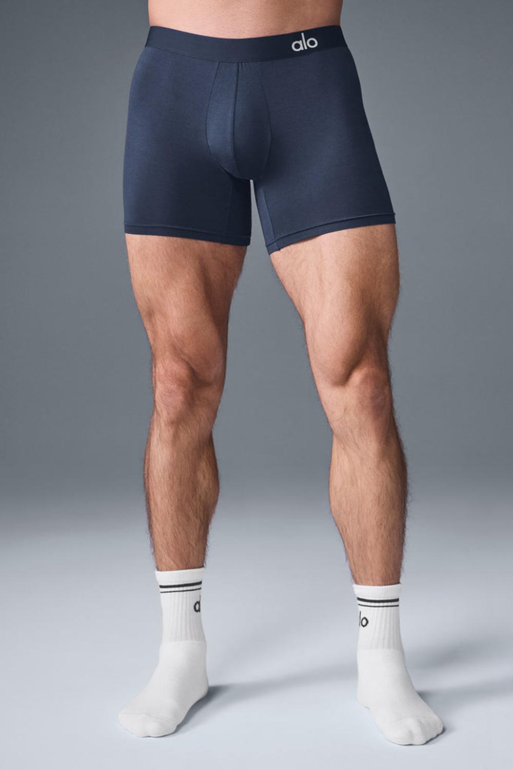 Navy Men Alo Yoga Day and Night Boxer | Australia  36125-QXJR