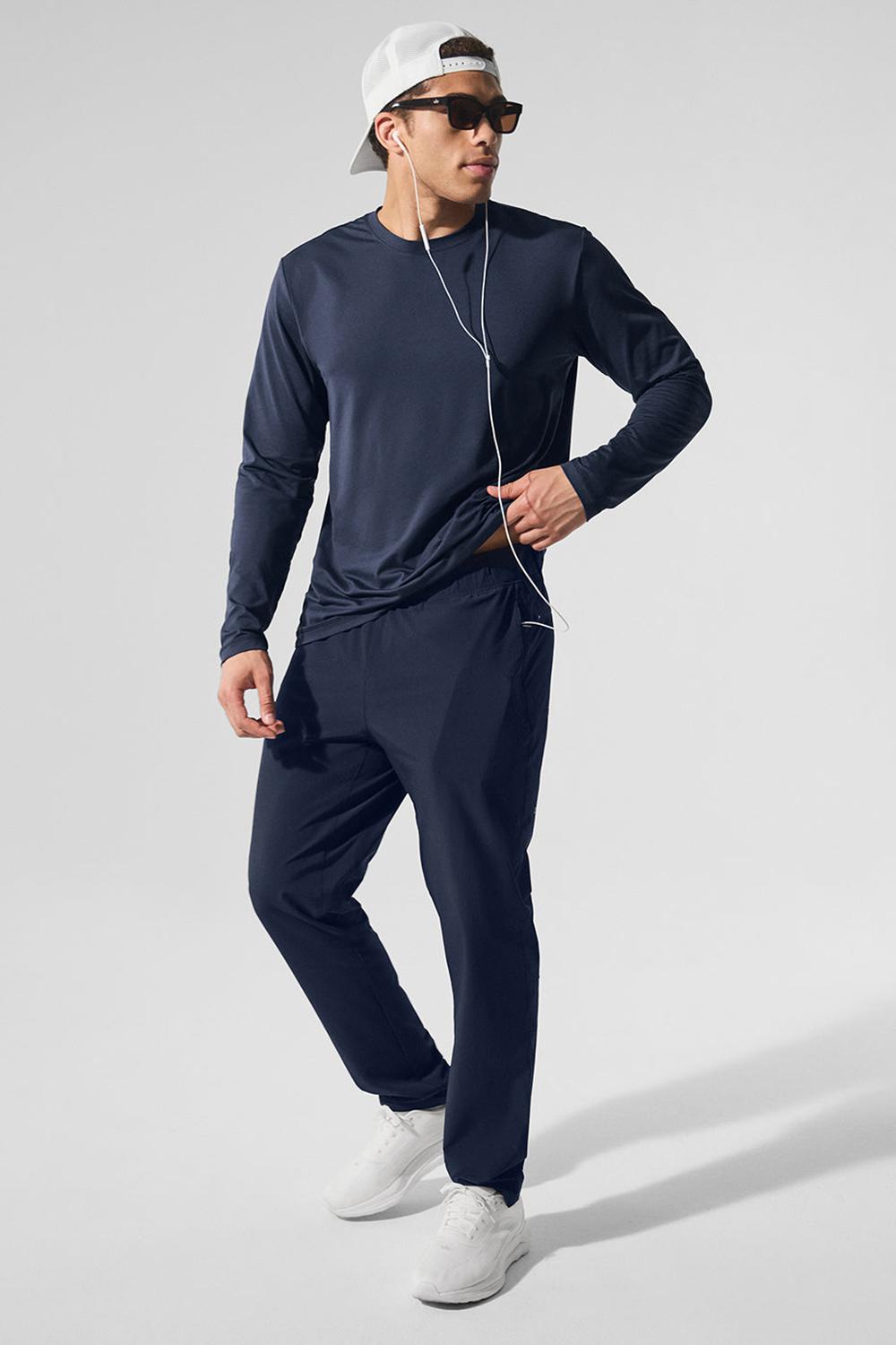 Navy Men Alo Yoga Repetition Pant | Australia  36914-UZHJ