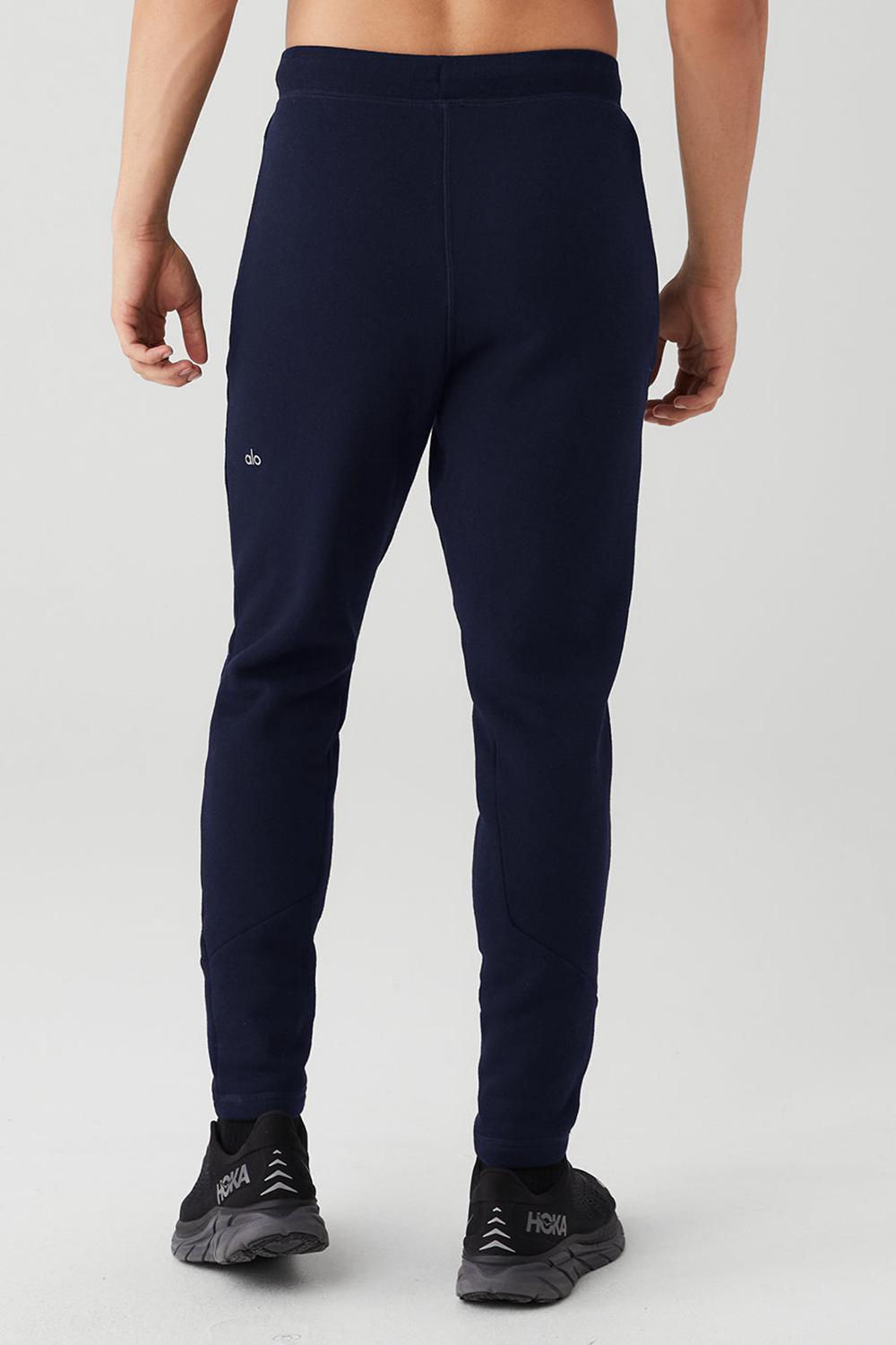 Navy Men Alo Yoga The Triumph Sweatpant | Australia  31067-TIDF
