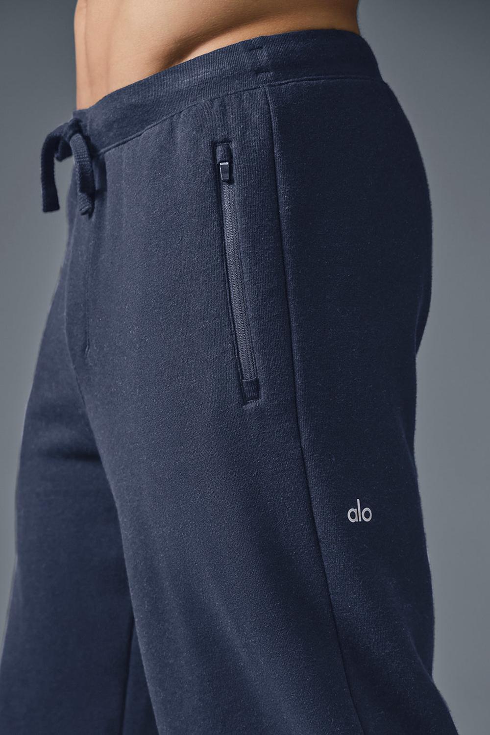 Navy Men Alo Yoga Triumph Restore Sweatpant | Australia  12364-VKMT