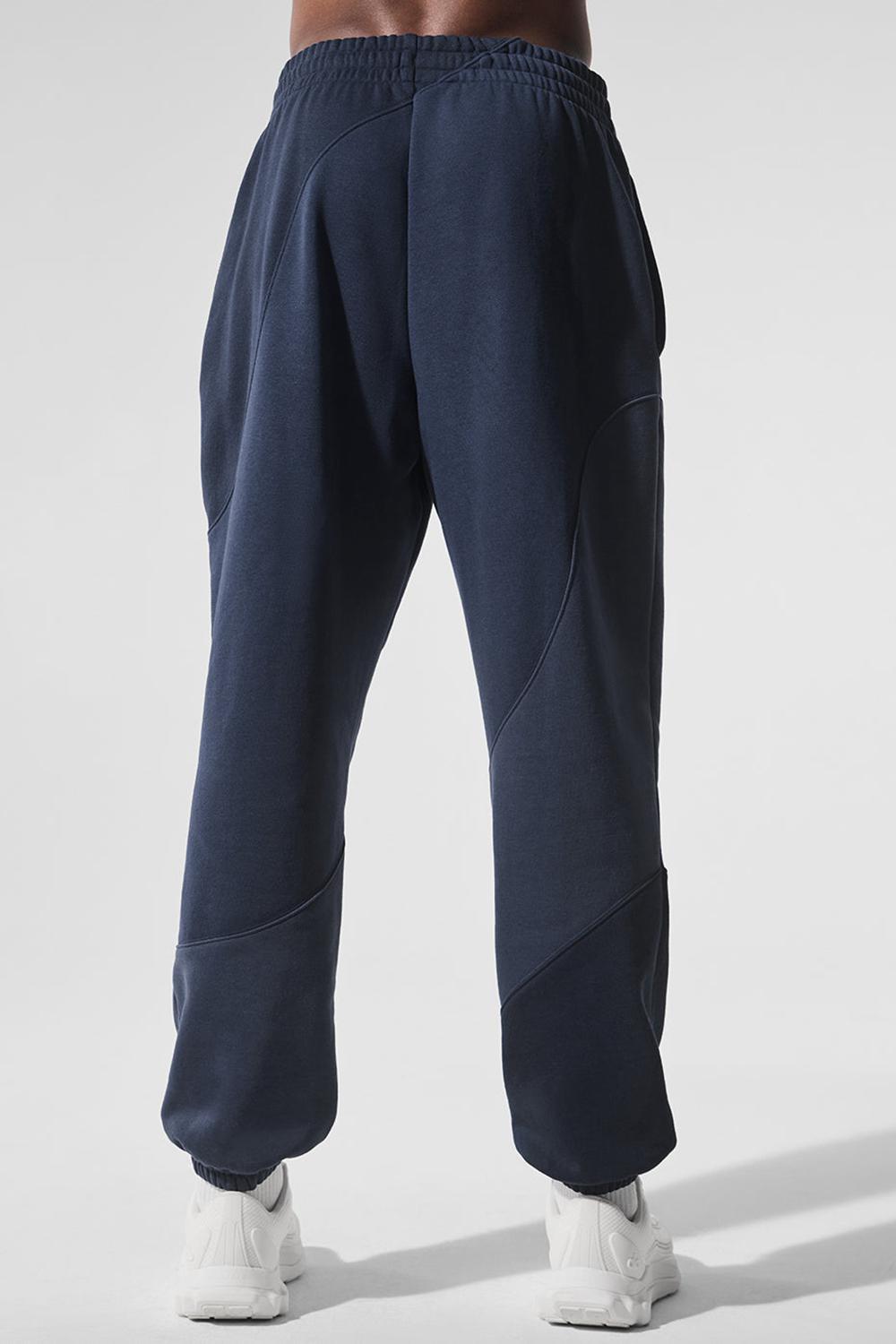 Navy Tonal Men Alo Yoga Make Waves Sweatpant | Australia  49817-HAEP