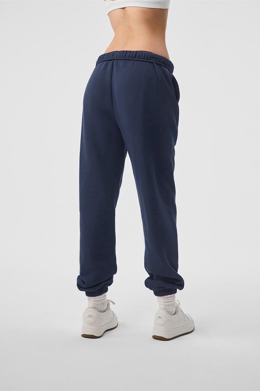 Navy Women Alo Yoga Accolade Sweatpant | Australia  62493-UGLE