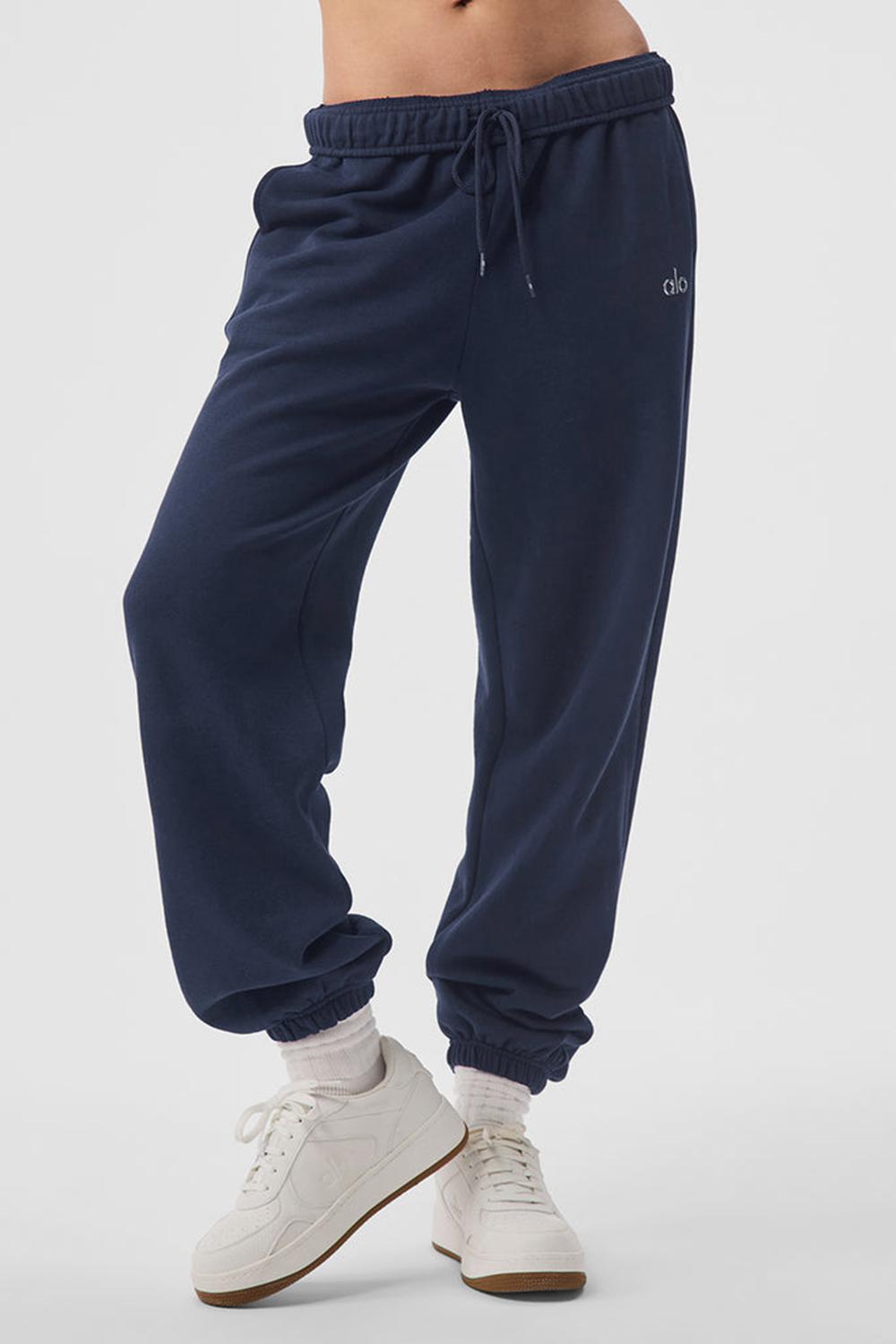 Navy Women Alo Yoga Accolade Sweatpant | Australia  62493-UGLE