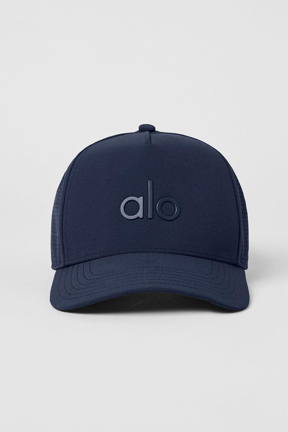 Navy Women Alo Yoga Performance District Trucker Hat | Australia  12603-OVJX