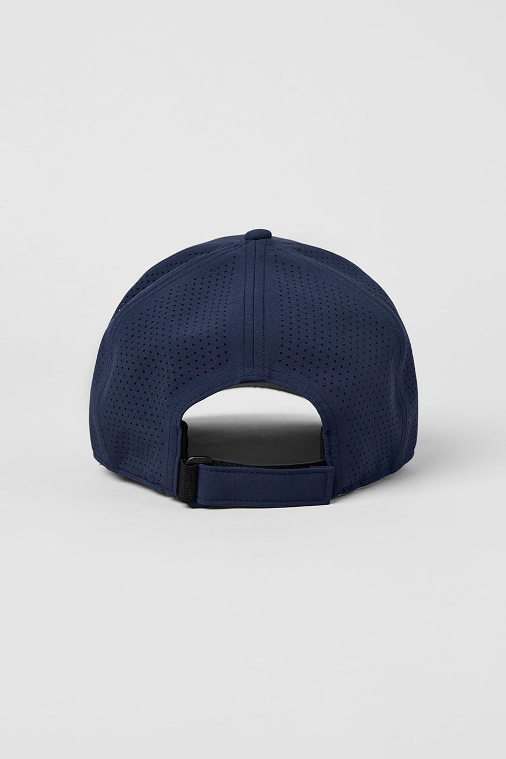 Navy Women Alo Yoga Performance District Trucker Hat | Australia  12603-OVJX