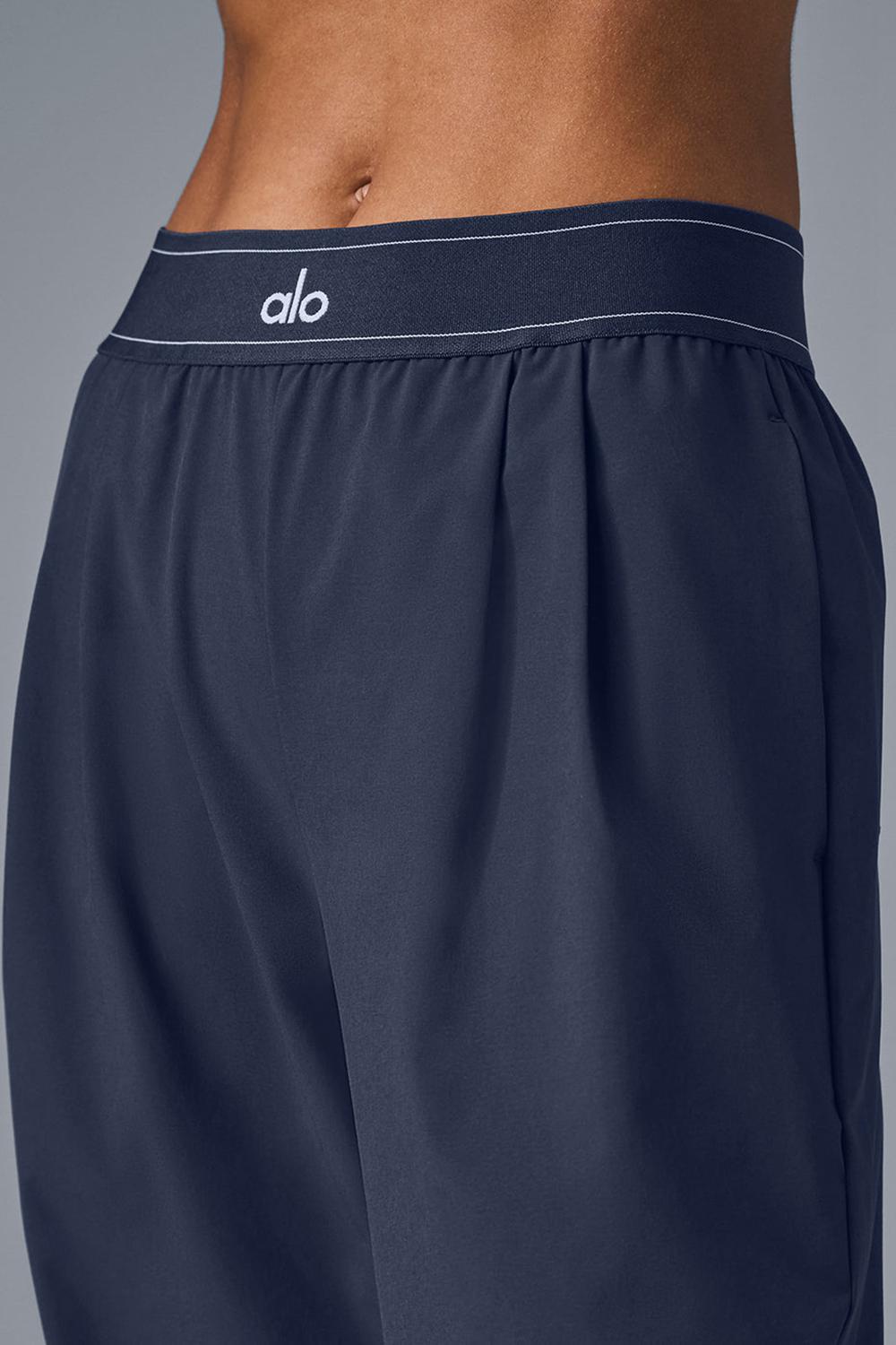 Navy Women Alo Yoga Suit Up (Long) Pant | Australia  97582-COFX