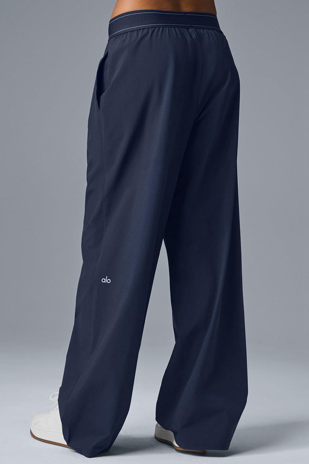 Navy Women Alo Yoga Suit Up (Regular) Pant | Australia  25873-CUNI