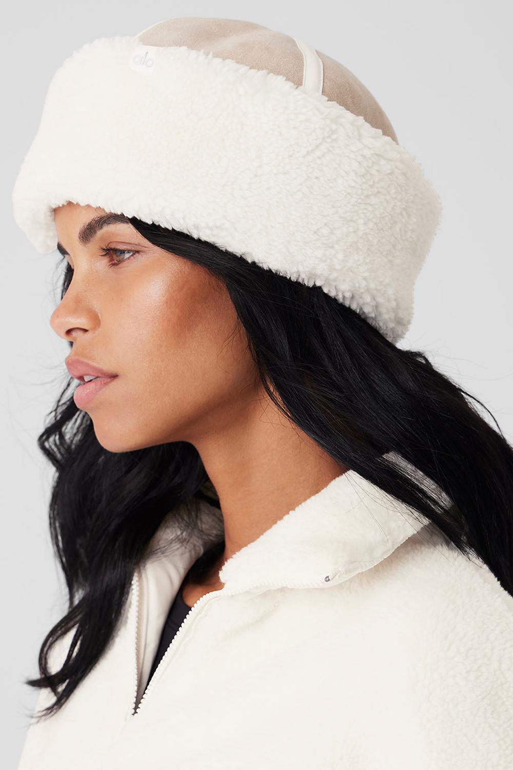 Oat / Ivory Men Alo Yoga Winterfun Zhivago Hat | Australia  02536-SDUX