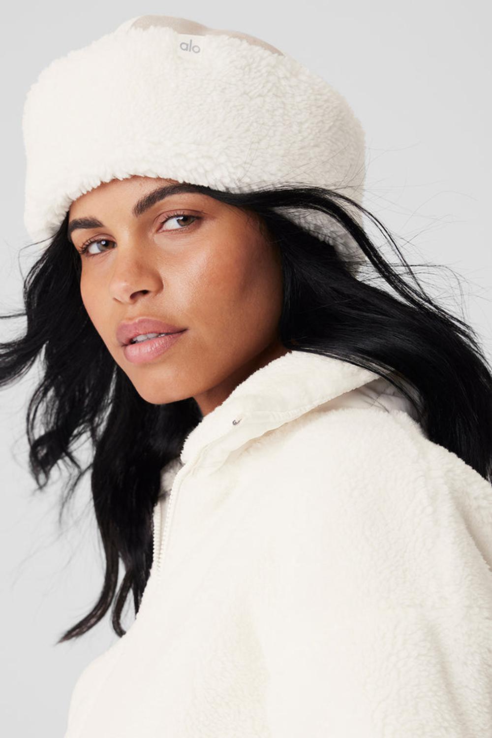 Oat / Ivory Men Alo Yoga Winterfun Zhivago Hat | Australia  02536-SDUX