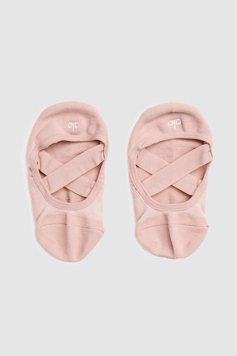Pale Mauve Women Alo Yoga Pivot Barre Barres Sock | Australia  96513-SXBJ