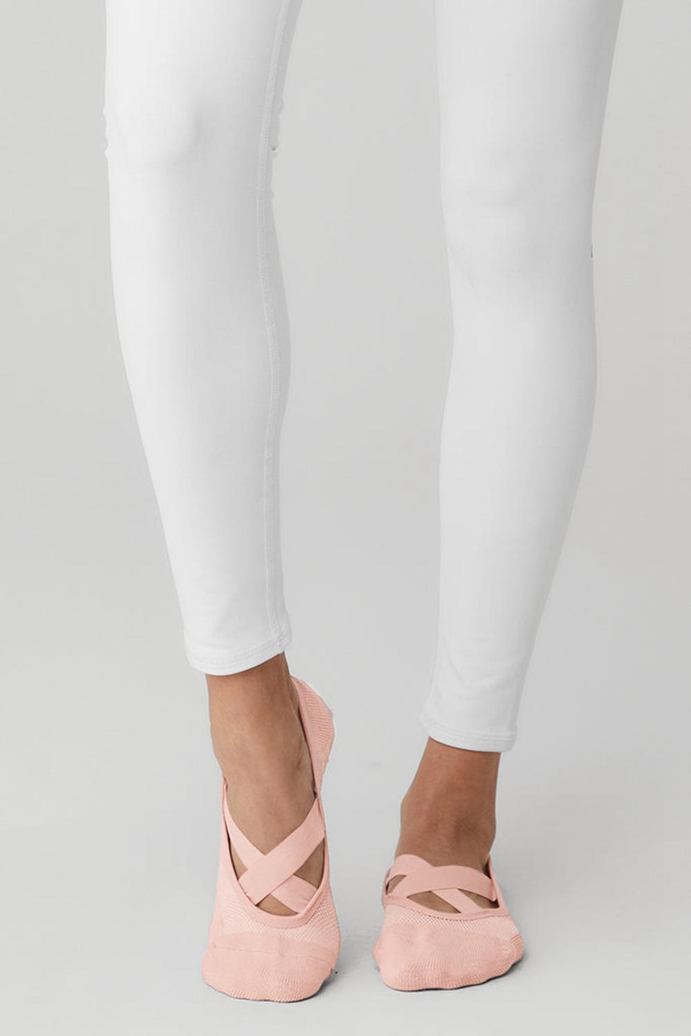 Pale Mauve Women Alo Yoga Pivot Barre Barres Sock | Australia  96513-SXBJ