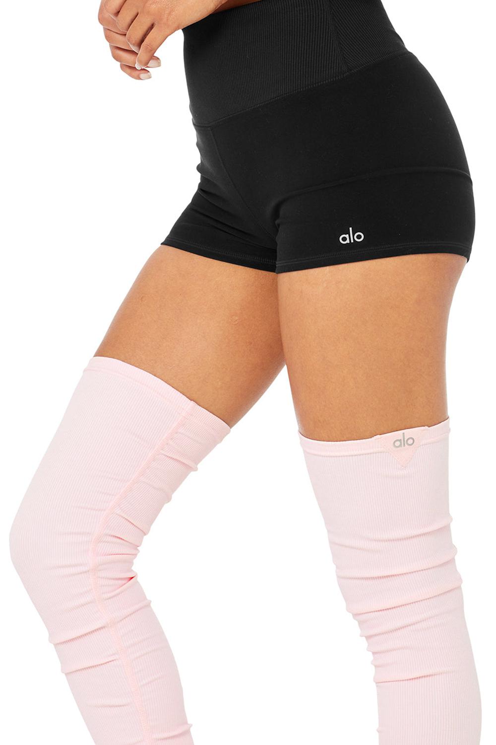 Powder Pink Women Alo Yoga Goddess Leg Warmer | Australia  06481-WFOJ