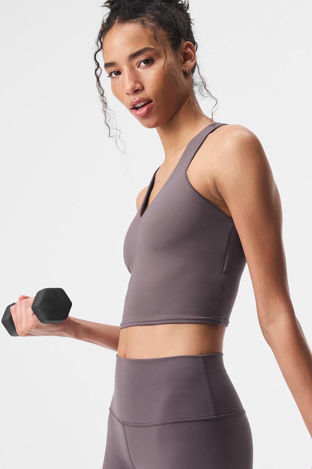 Raisinette Women Alo Yoga Airbrush Real Bra Tank | Australia  13986-VNAL