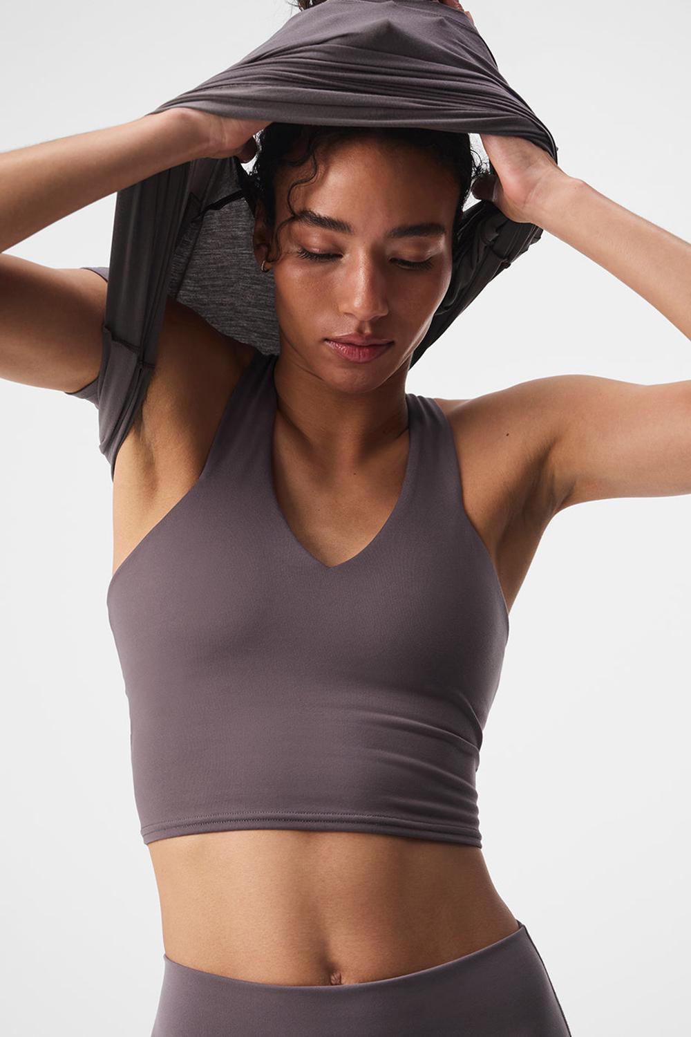 Raisinette Women Alo Yoga Airbrush Real Bra Tank | Australia  13986-VNAL