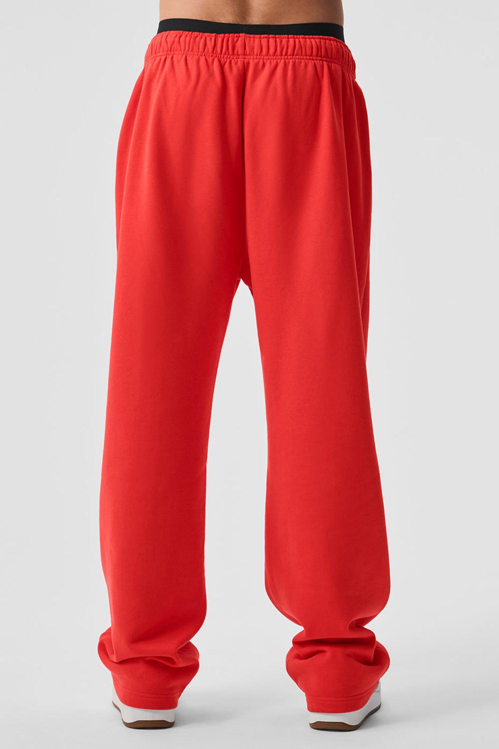 Red Hot Summer Men Alo Yoga Accolade Straight Leg Sweatpant | Australia  21876-GOZP
