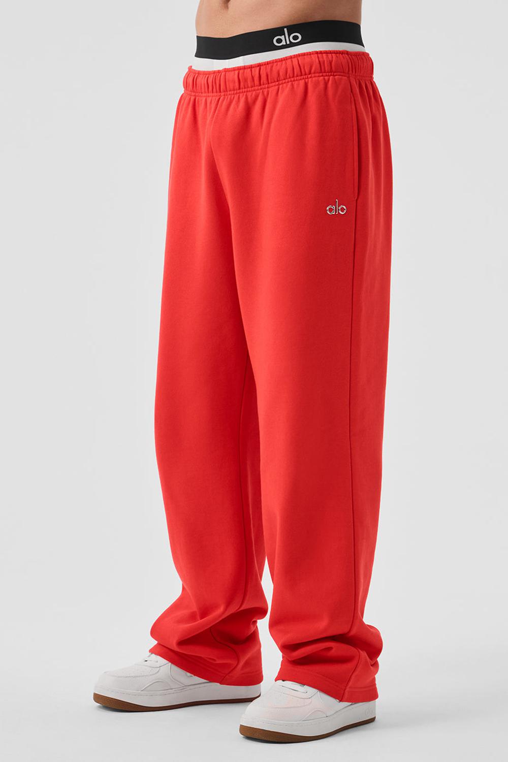 Red Hot Summer Men Alo Yoga Accolade Straight Leg Sweatpant | Australia  21876-GOZP