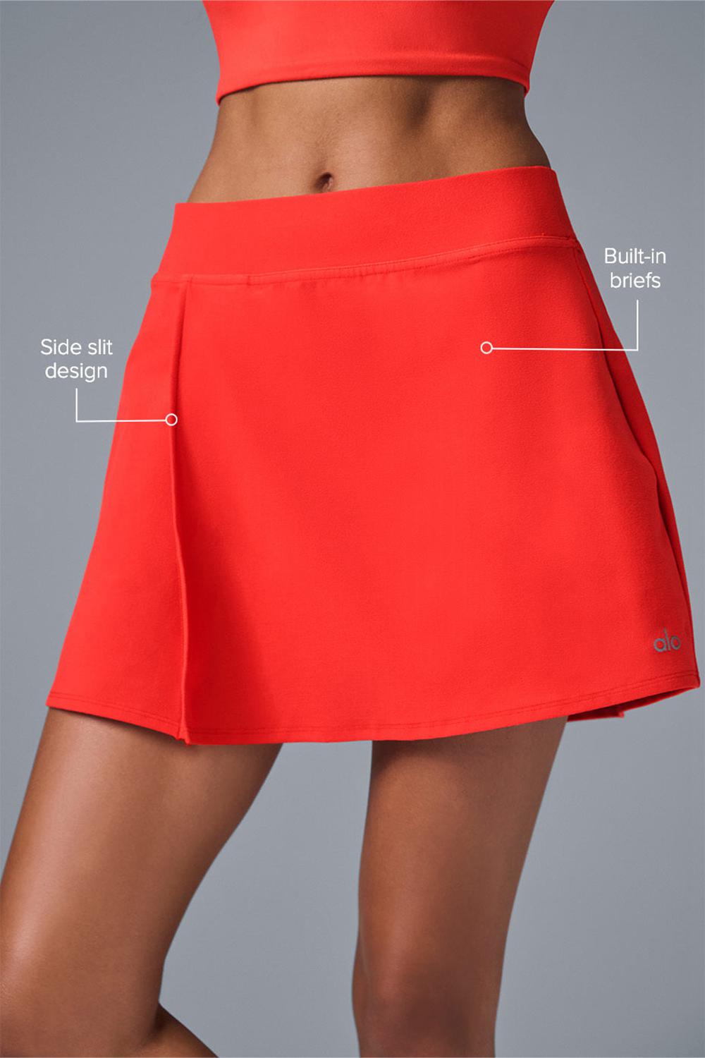 Red Hot Summer Women Alo Yoga Alosoft Backspin Skirt | Australia  93486-VIDF