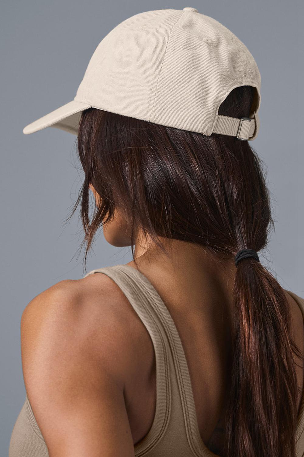 Sand Dollar Women Alo Yoga Washed Off-Duty Cap | Australia  03289-YHOS