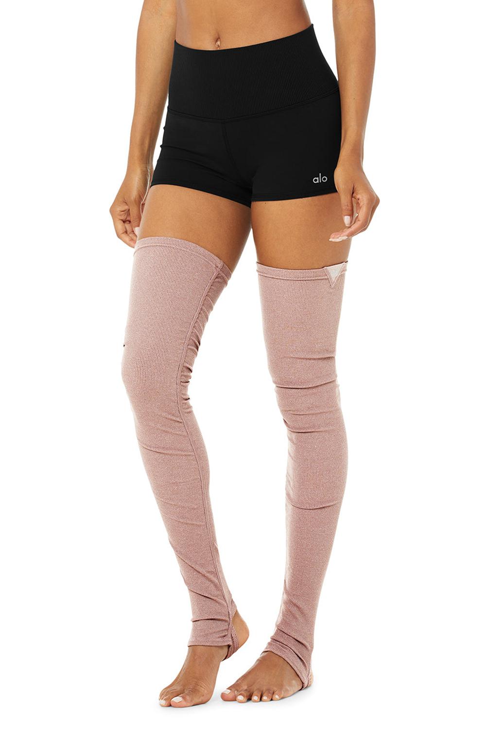 Smoky Quartz Heather Women Alo Yoga Goddess Accessories Leg Warmer | Australia  47531-FBIW