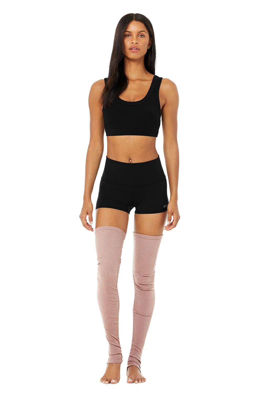 Smoky Quartz Heather Women Alo Yoga Goddess Accessories Leg Warmer | Australia  47531-FBIW