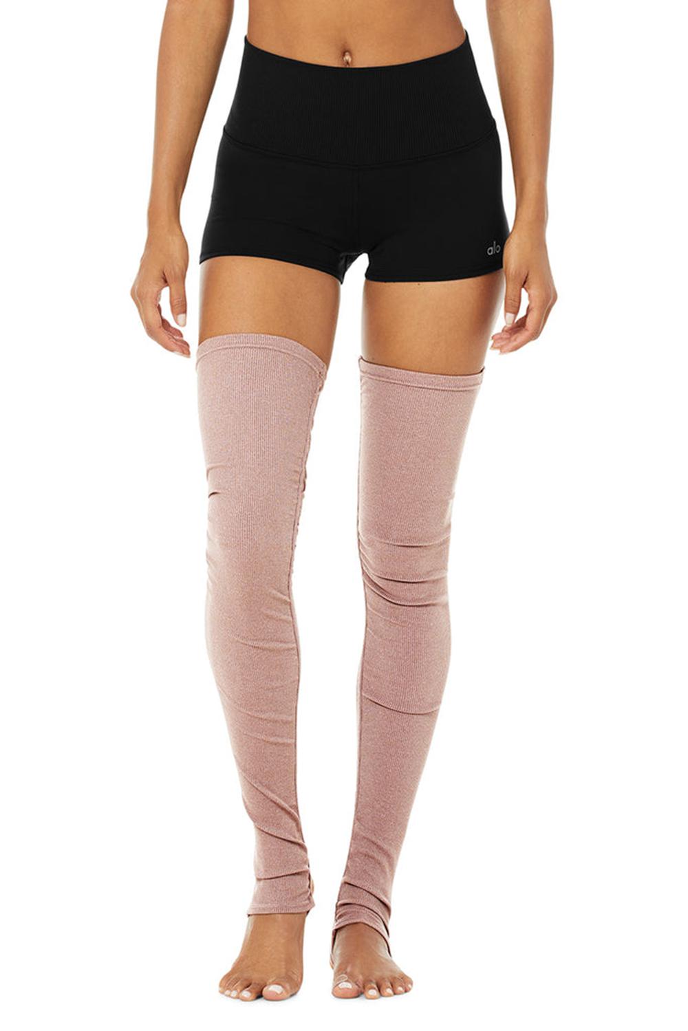 Smoky Quartz Heather Women Alo Yoga Goddess Accessories Leg Warmer | Australia  47531-FBIW