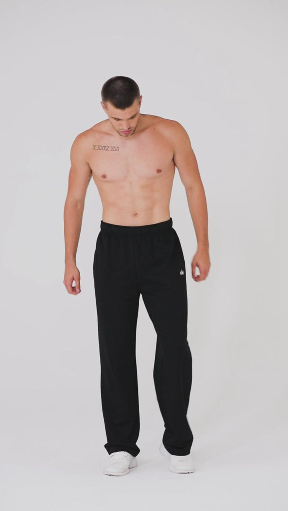 Soft Terracotta Men Alo Yoga Accolade Straight Leg Sweatpant | Australia  23647-HJFM