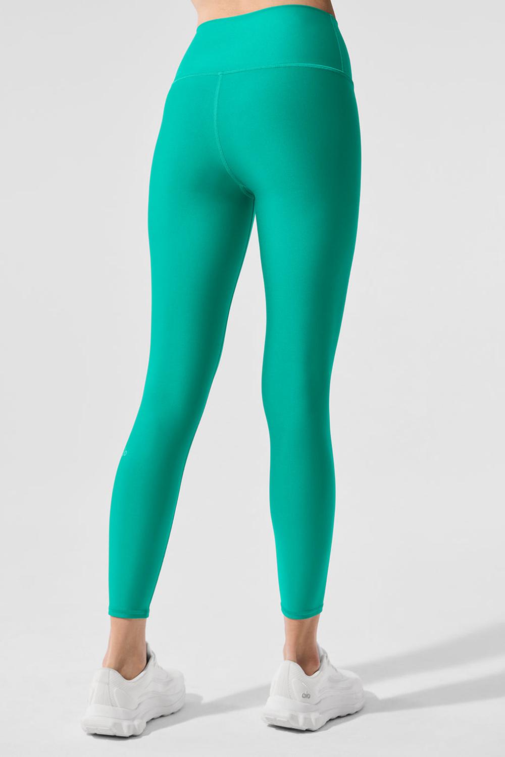 Spruce Green Women Alo Yoga 7/8 High-Waist Airlift Legging | Australia  63295-BALZ