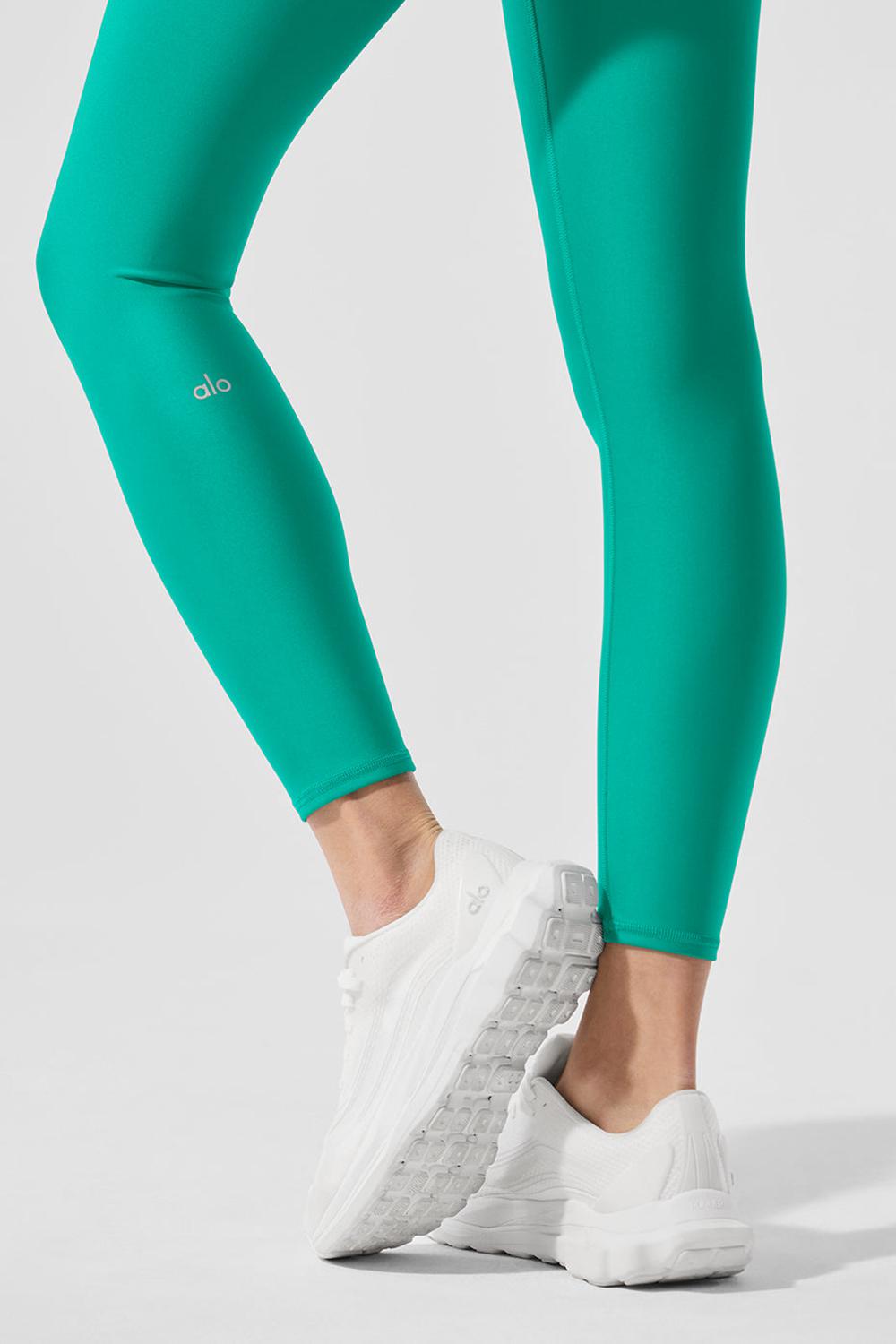 Spruce Green Women Alo Yoga 7/8 High-Waist Airlift Legging | Australia  63295-BALZ