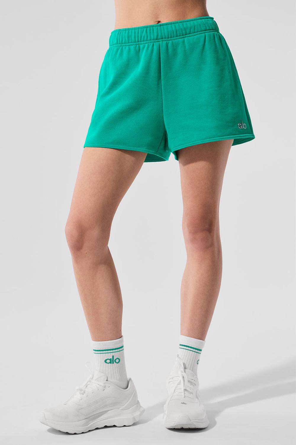 Spruce Green Women Alo Yoga Accolade Short | Australia  60817-VAZE