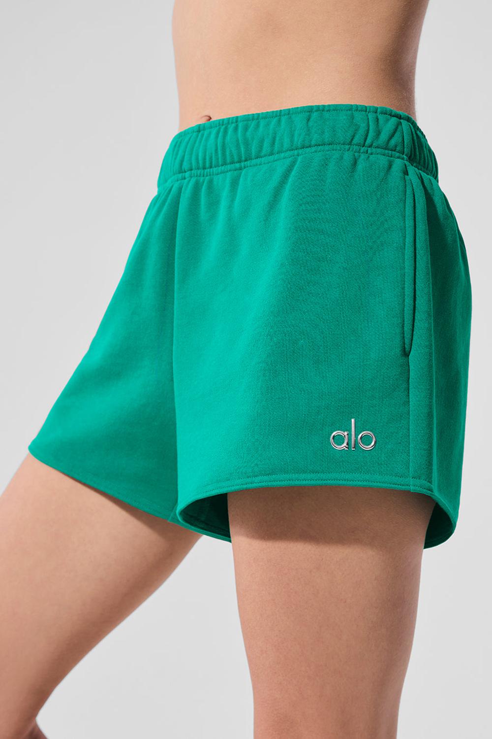 Spruce Green Women Alo Yoga Accolade Short | Australia  60817-VAZE