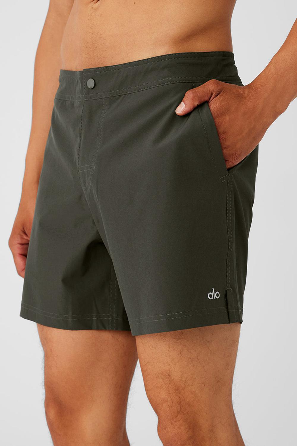 Stealth Green Men Alo Yoga 7'' Sport Short | Australia  15074-SPGA