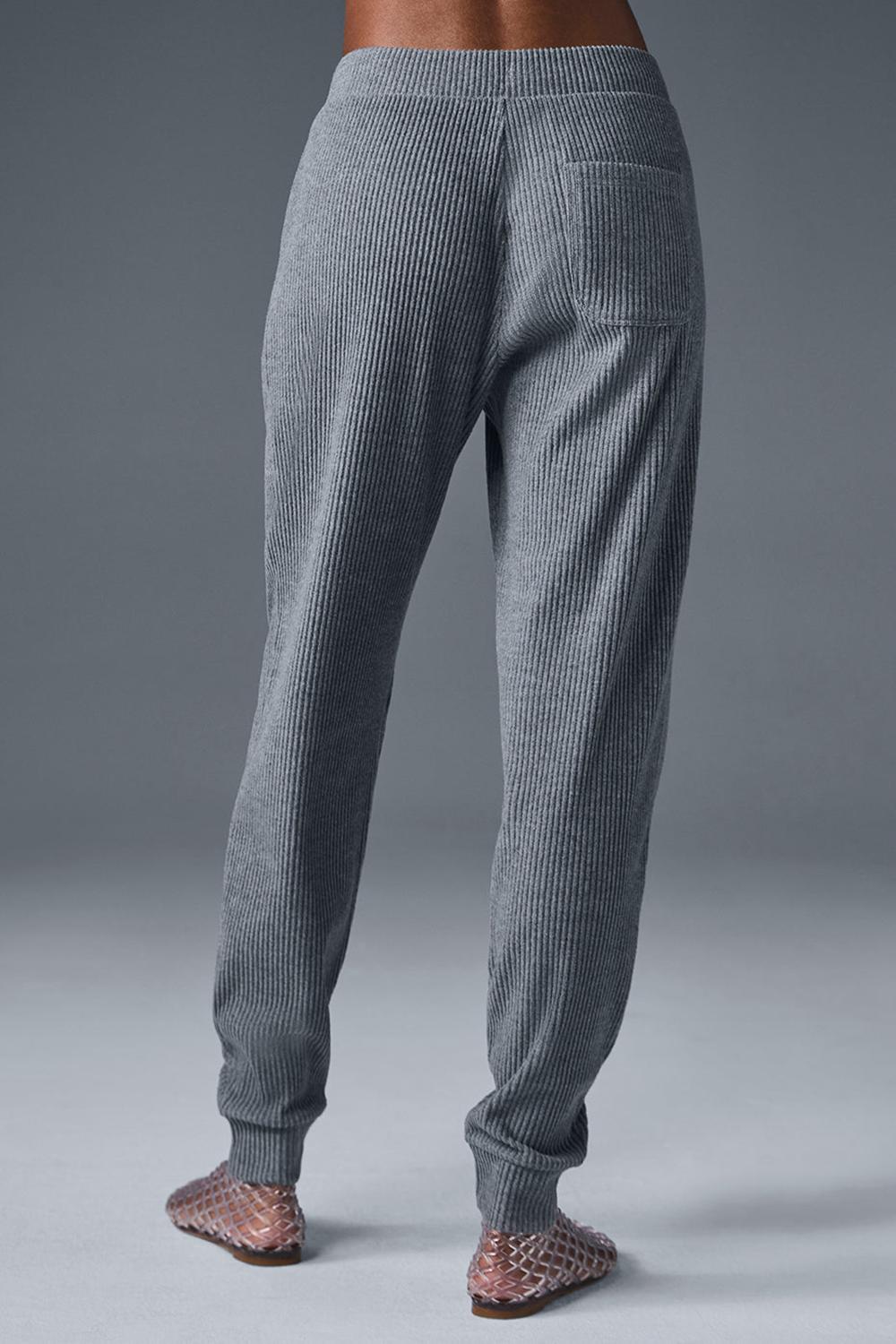 Steel Grey Heather Women Alo Yoga Muse Sweatpant | Australia  57389-NLIK