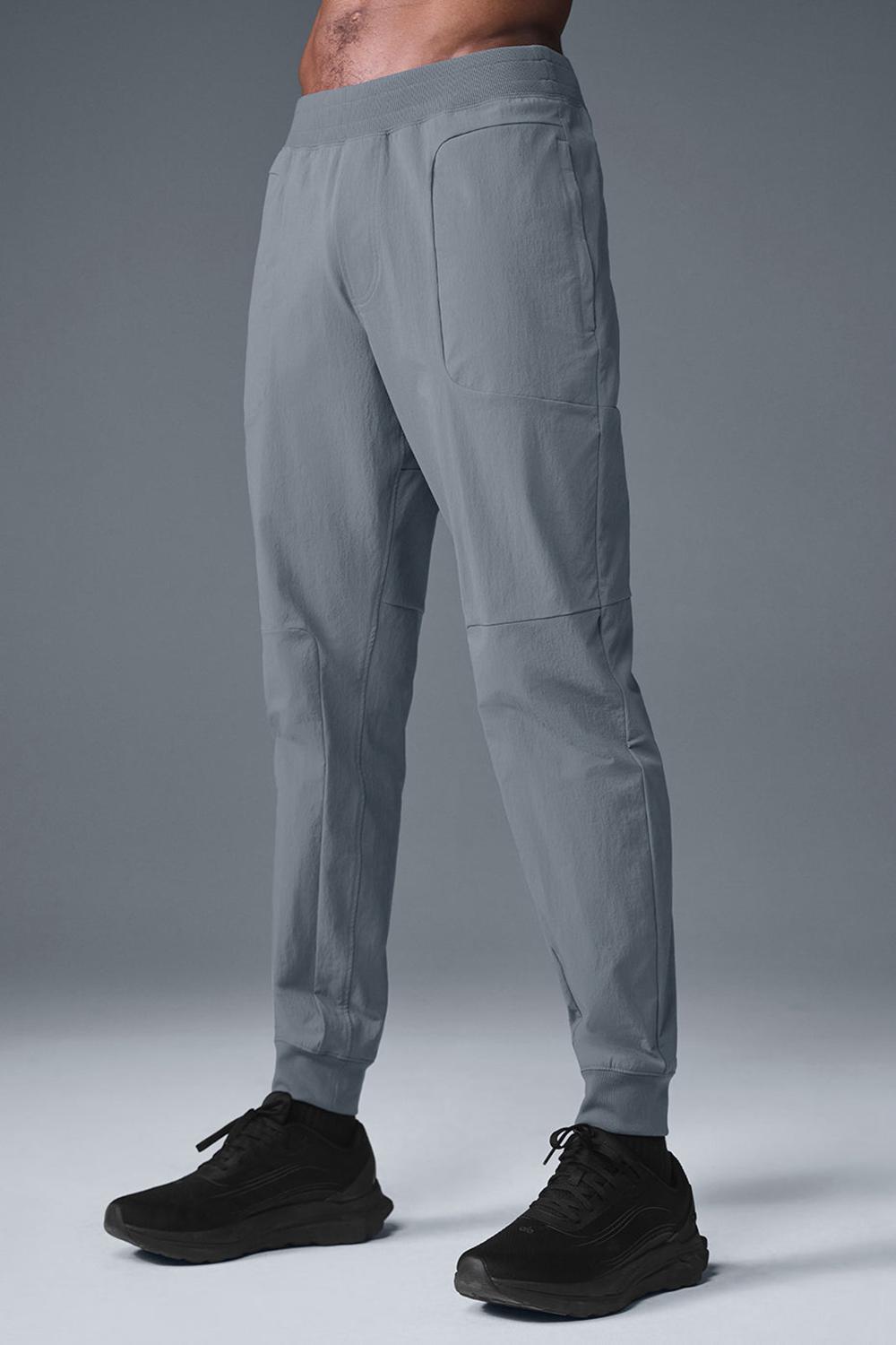 Steel Grey Men Alo Yoga Co-Op Pant | Australia  65948-VEQS