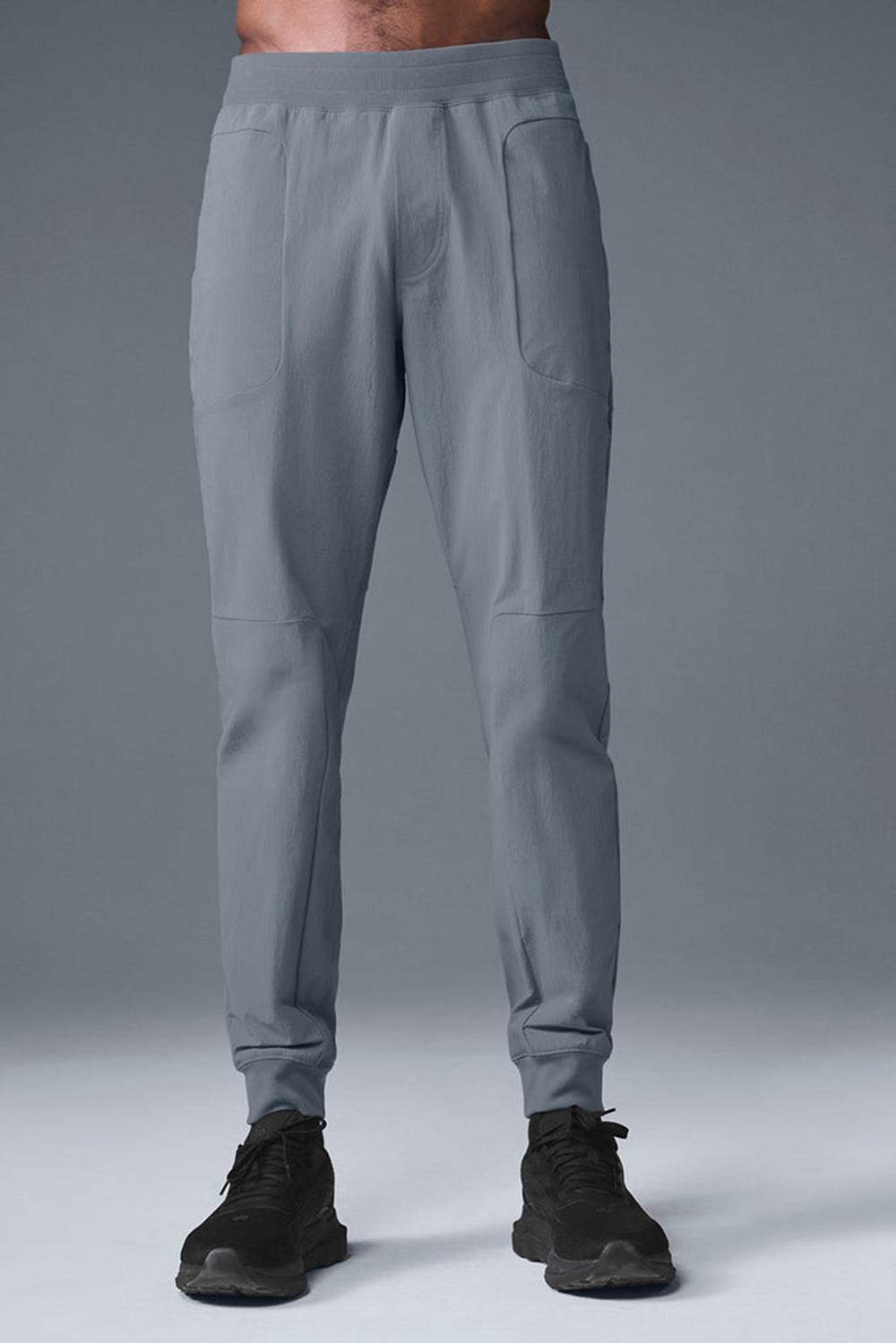 Steel Grey Men Alo Yoga Co-Op Pant | Australia  65948-VEQS