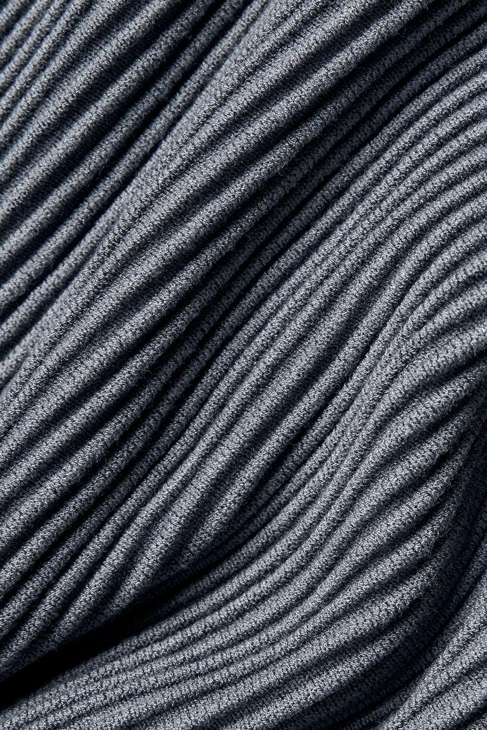 Steel Grey / Anthracite Women Alo Yoga Denim Knit Garter Tank | Australia  68397-QUHK