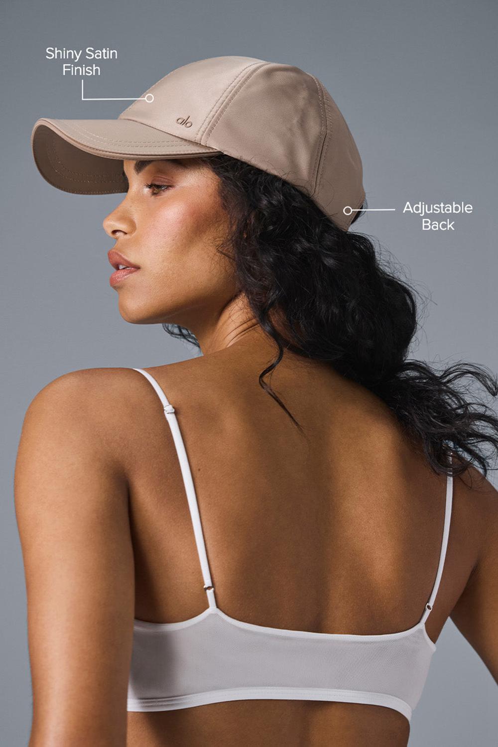 Taupe Satin Men Alo Yoga Satin Off-Duty Cap | Australia  52410-TEYF