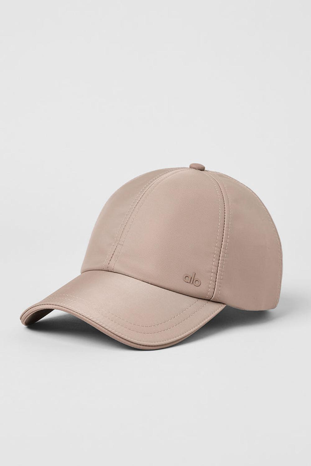 Taupe Satin Men Alo Yoga Satin Off-Duty Cap | Australia  52410-TEYF