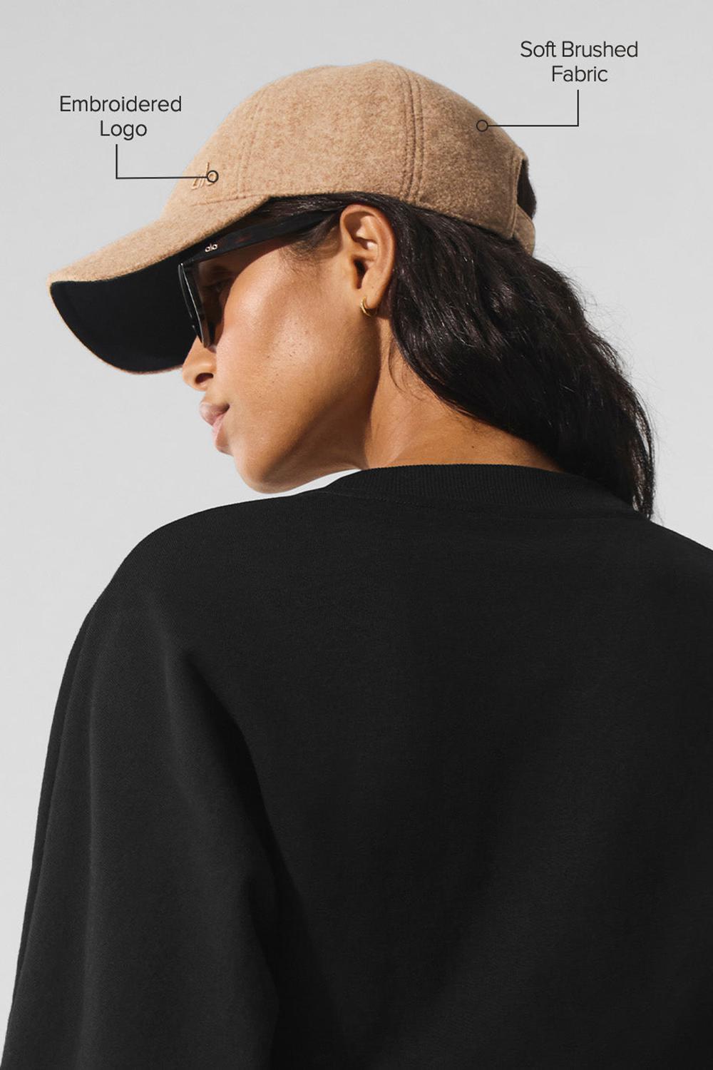 Toasted Almond Women Alo Yoga Prestige Off-Duty Cap | Australia  42659-YSHL