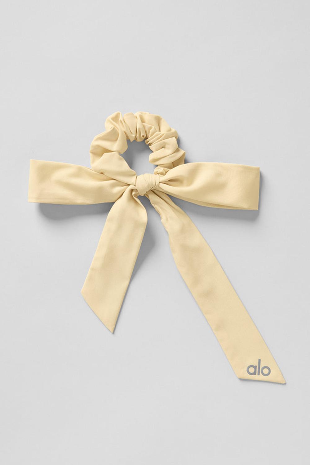 Warm Butter Women Alo Yoga Love Knots Tie Scrunchie | Australia  36215-GWYD