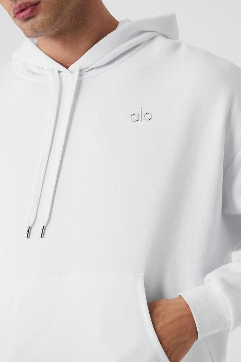 White Men Alo Yoga Accolade Hoodie | Australia  24539-QSMO