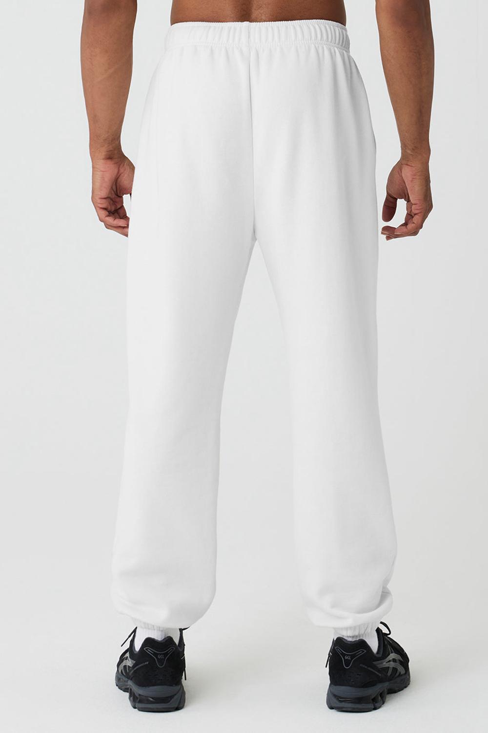 White Men Alo Yoga Accolade Sweatpant | Australia  27403-MNKC